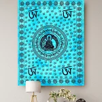 Indian Wall Hanging Meditation Buddha Tapestry