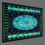 Indian Zodiac Astrology Large Wall Hanging - Image 3