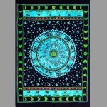 Indian Zodiac Astrology Large Wall Hanging - Image 2