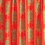 Loose Sewing Craft Cotton Fabric Tiger Printed - Image 2