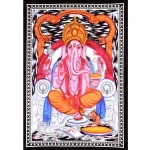 Lord Ganesha Poster Wall hanging Tapestry - Image 2