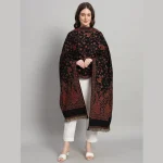 Luxury Black Pashmina Shawl Great Gifting For Mom - Image 4