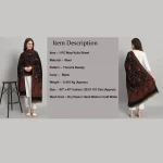 Luxury Black Pashmina Shawl Great Gifting For Mom - Image 7