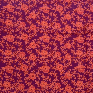Maroon Mandala Printed Cotton Wall Hanging Tapestry - Image 5