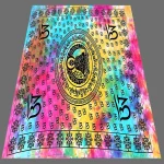Multi Color Buddha Print Cotton Tapestry - Image 3