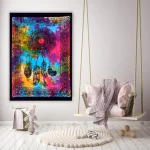 Multi Color Dream Catcher Tapestry Wall Hanging