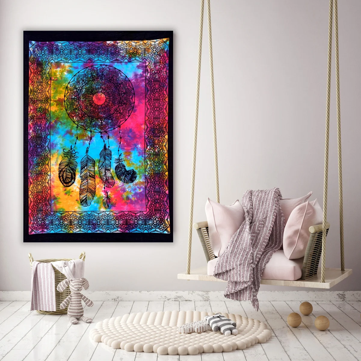 Kamasutra Sex Positions Indian Ancient Svreen Print Cotton Wall Poster
