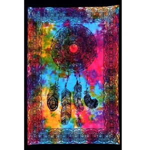 Multi Color Dream Catcher Tapestry Wall Hanging - Image 2