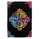Multi Compass Mandala Cotton Tapestry - Image 2