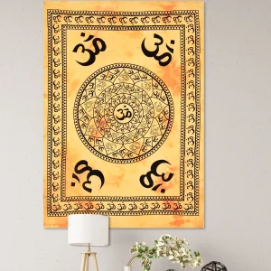 Om Mandala Tapestry Om Mandala Tapestry