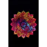 Ombre Mandala Hippie Wall Hanging Poster - Image 2