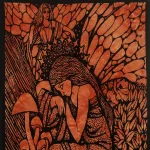 Orange Fairy Angel Bedroom Wall Hanging Poster - Image 4