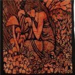 Orange Fairy Angel Bedroom Wall Hanging Poster - Image 5