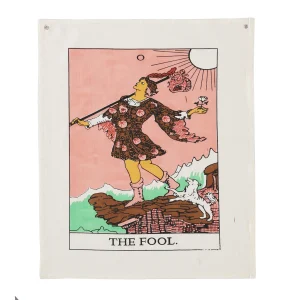 Pack of 3 Tarot Flag Tapestry The Lovers, The Chariot, The World - Image 7