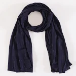 Party Wear Wrap Navy Blue Chiffon Dupatta