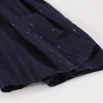 Party Wear Wrap Navy Blue Chiffon Dupatta - Image 3