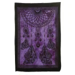 Purple Dream Catcher Print Wall Hanging - Image 2