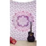 Purple Ombre Mandala Wall Hanging Tapestry