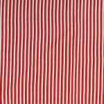 Red & Black Stripe Printed Cotton Fabric - Image 4