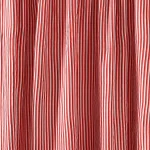 Red & Black Stripe Printed Cotton Fabric - Image 3