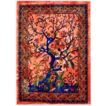 Red Tree Of Life Printed Wall Decor Poster