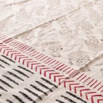 Reversible Hand Block Printed Large Sofa Throw - Image 4