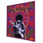 Rock Music Jimi Hendrix Print Tapestry - Image 2