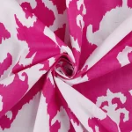 Sanganeri Hand Block Print Ikat Fabric - Image 3