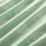Sea Green Paisley Printed Cotton Fabric - Image 2