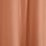 SET OF 2 Washed Cotton Tab Top Light Filtering Terracotta Curtains - Image 4