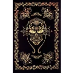 Smiley Skull Wall Hanging Cotton Tapestry - Image 2