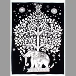 Tree Of Life Elephant Indian Wall Hanging - Image 3