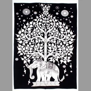 Tree Of Life Elephant Indian Wall Hanging - Image 3