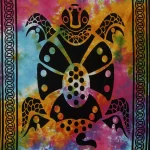 Turtle Dorm Decor Wall Hanging Indian Tapestry - Image 3