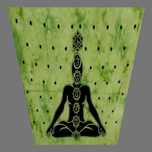 Wall Decor Green Meditation Tapestry - Image 3