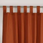 Windows & Door Decorative Brown Color Cotton Curtains - Image 3