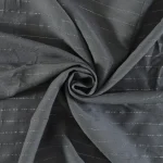 Woman's Indian Designer Wrap Gray Chiffon Scarf - Image 2