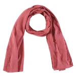 Women's Magenta Dupatta Silver Striped Wrap Chunni