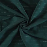 Women's Neck Large Silver Stripe Scarf Green Dupatta - Image 2