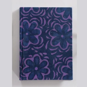 52 Pages Notebook Blue Hand Block Printed Binding - Image 3