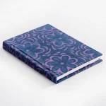 52 Pages Notebook Blue Hand Block Printed Binding - Image 2