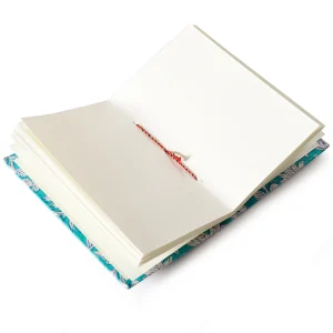 Blank Page Sketchbook Block Print Fabric Cover - Image 3
