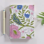 Block Printed Journal Cotton Fabric Notebook Diary