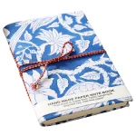 Blue Fabric Notebook Journal Sketchbook - Image 3