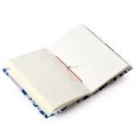 Blue Fabric Notebook Journal Sketchbook - Image 4
