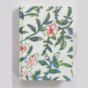 Cotton Fabric Printed Handmade Journal Diary - Image 3