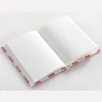 Elephant Printed Fabric Binding Notebook - Image 4