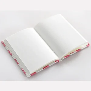 Elephant Printed Fabric Binding Notebook - Image 4