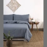 Grey Bed Sheets Twin Double King Size Bedding - Image 2