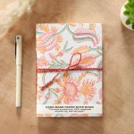 Hand block Printed Cotton Fabric Cover Journal Diaries